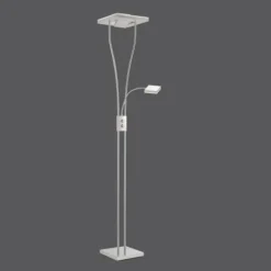 Lampadaire Leuchten Direkt HELIA LED Acier inoxydable, 1 lumière