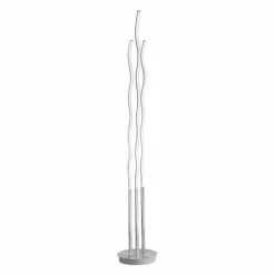 Lampadaire Leuchten Direkt WAVE LED Acier inoxydable, 3 lumières, Télécommandes