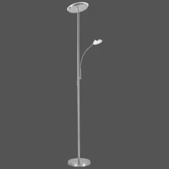 Lampadaire Leuchten Direkt HANS LED Acier inoxydable, 2 lumières