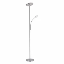 Lampadaire Leuchten Direkt HANS LED Acier inoxydable, 2 lumières