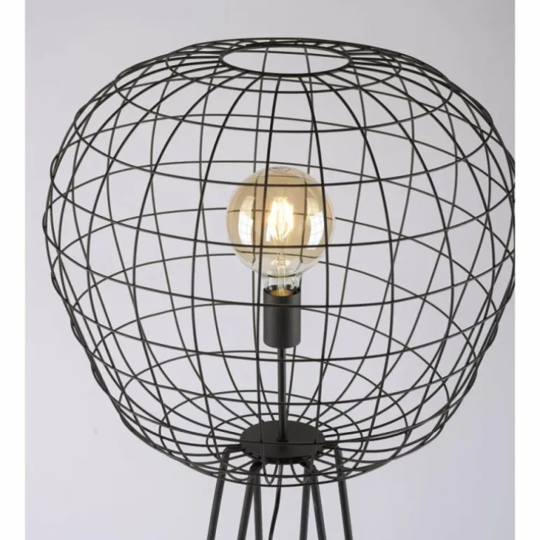 Lampadaire Leuchten Direkt FABIO Noir, 1 lumière