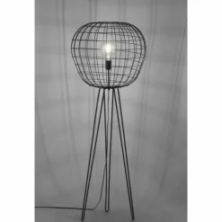 Lampadaire Leuchten Direkt FABIO Noir, 1 lumière