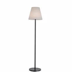 Lampadaire Leuchten Direkt HOLLY LED Noir, 1 lumière, Changeur de couleurs