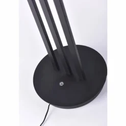 Lampadaire Leuchten-Direkt WAVE LED Noir, 3 lumières, Télécommandes