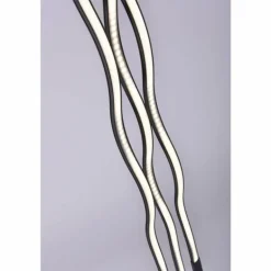 Lampadaire Leuchten-Direkt WAVE LED Noir, 3 lumières, Télécommandes