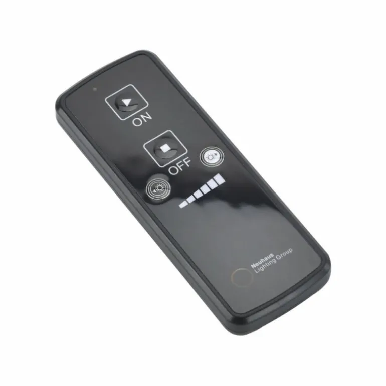 Lampadaire Leuchten-Direkt WAVE LED Noir, 3 lumières, Télécommandes