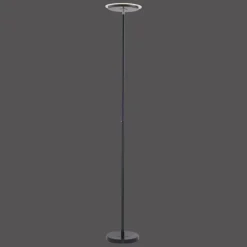 Lampadaire Leuchten-Direkt HANS LED Noir, 1 lumière