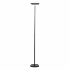 Lampadaire Leuchten-Direkt HANS LED Noir, 1 lumière