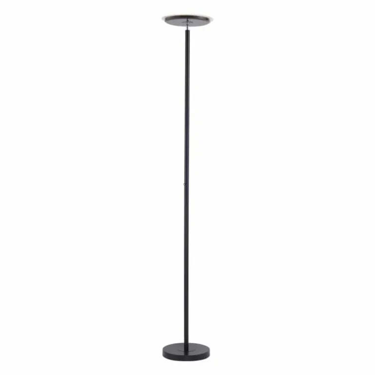 Lampadaire Leuchten-Direkt HANS LED Noir, 1 lumière