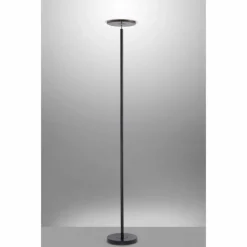 Lampadaire Leuchten-Direkt HANS LED Noir, 1 lumière