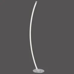 Lampadaire Leuchten-Direkt BELLA LED Acier inoxydable, 1 lumière