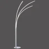 Lampadaire Leuchten-Direkt MAJA LED Chrome, 3 lumières