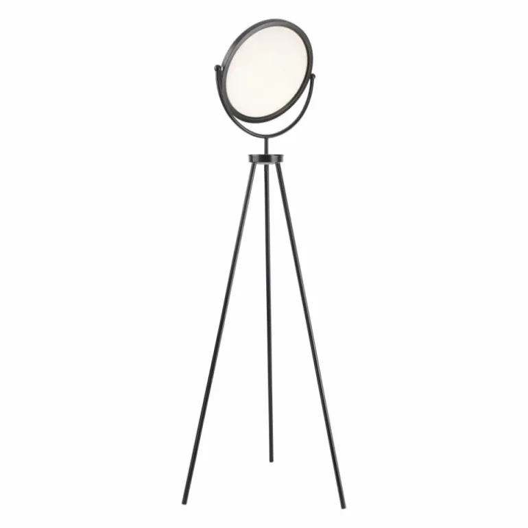 Lampadaire Leuchten-Direkt CARL LED Noir, 1 lumière