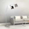 Lampadaire Leuchten-Direkt MELVIN Gris, Noir, Blanc, 3 lumières
