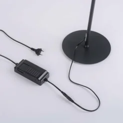 Lampadaire Leuchten-Direkt CURLS LED Noir, 2 lumières