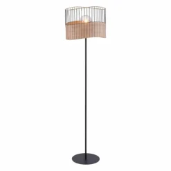 Lampadaire Leuchten-Direkt REED Noir, 1 lumière