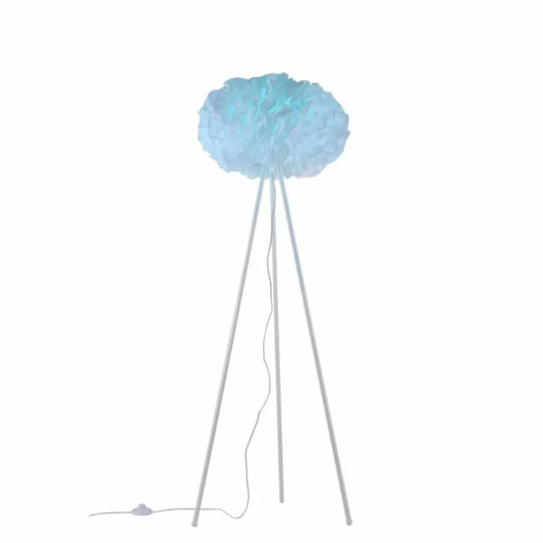 Lampadaire Leuchten-Direkt LOLASMART-NAOMI LED Blanc, 1 lumière, Télécommandes