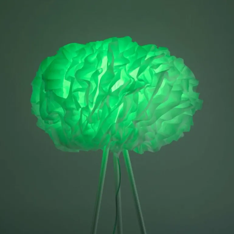 Lampadaire Leuchten-Direkt LOLASMART-NAOMI LED Blanc, 1 lumière, Télécommandes