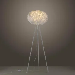 Lampadaire Leuchten-Direkt LOLASMART-NAOMI LED Blanc, 1 lumière, Télécommandes