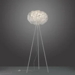 Lampadaire Leuchten-Direkt LOLASMART-NAOMI LED Blanc, 1 lumière, Télécommandes