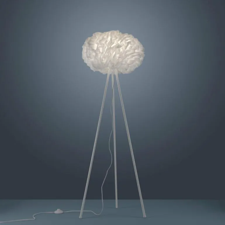 Lampadaire Leuchten-Direkt LOLASMART-NAOMI LED Blanc, 1 lumière, Télécommandes