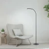 Lampadaire Leuchten-Direkt KELLY LED Noir, 1 lumière
