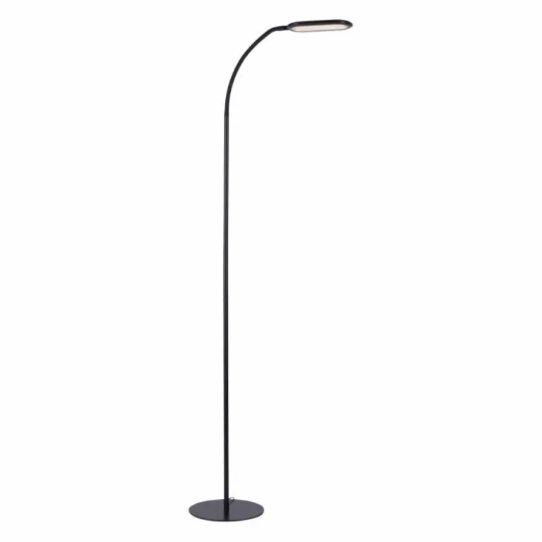 Lampadaire Leuchten-Direkt KELLY LED Noir, 1 lumière