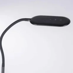 Lampadaire Leuchten-Direkt KELLY LED Noir, 1 lumière