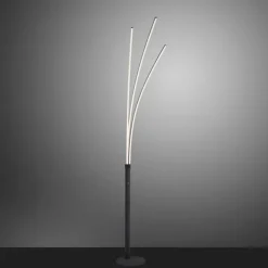 Lampadaire Leuchten-Direkt MAJA LED Noir, 1 lumière