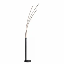 Lampadaire Leuchten-Direkt MAJA LED Noir, 1 lumière