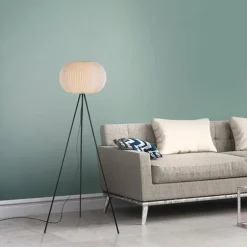 Lampadaire Leuchten-Direkt PAPEL Blanc, 1 lumière