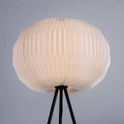 Lampadaire Leuchten-Direkt PAPEL Blanc, 1 lumière