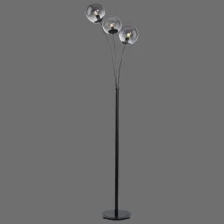 Lampadaire Leuchten-Direkt BIG WIDOW Noir, 3 lumières