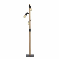 Lampadaire Leuchten-Direkt CANOP Écru, Noir, 3 lumières