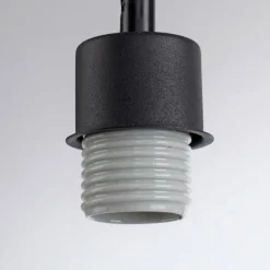 Lampadaire Leuchten-Direkt GREEN TRIBU Écru, Noir, 2 lumières