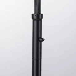 Lampadaire Leuchten-Direkt GREEN WIDOW Écru, Noir, 3 lumières