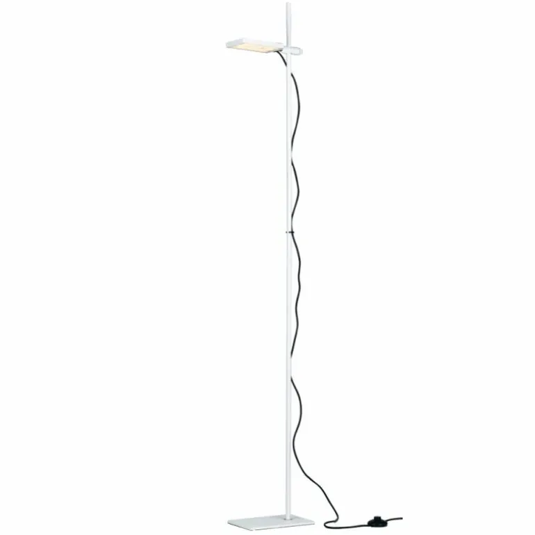 Lampadaire Luce Design Book LED Blanc, 1 lumière