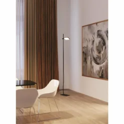 Lampadaire Luce Design Book LED Noir, 1 lumière