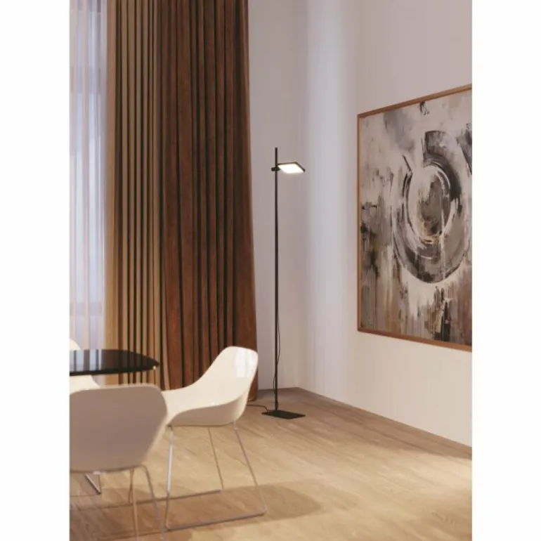 Lampadaire Luce Design Book LED Noir, 1 lumière