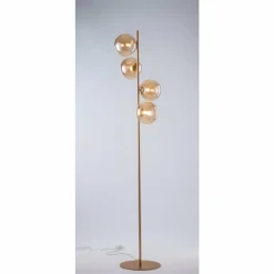 Lampadaire Luce Design NEPTUN Laiton, 4 lumières