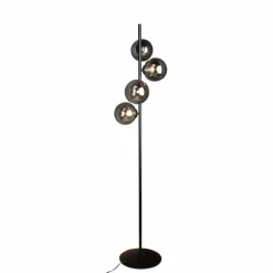 Lampadaire Luce Design NEPTUN Noir, 4 lumières