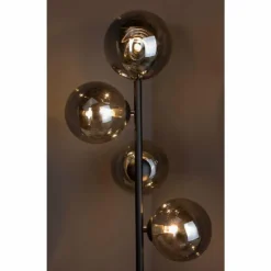 Lampadaire Luce Design NEPTUN Noir, 4 lumières
