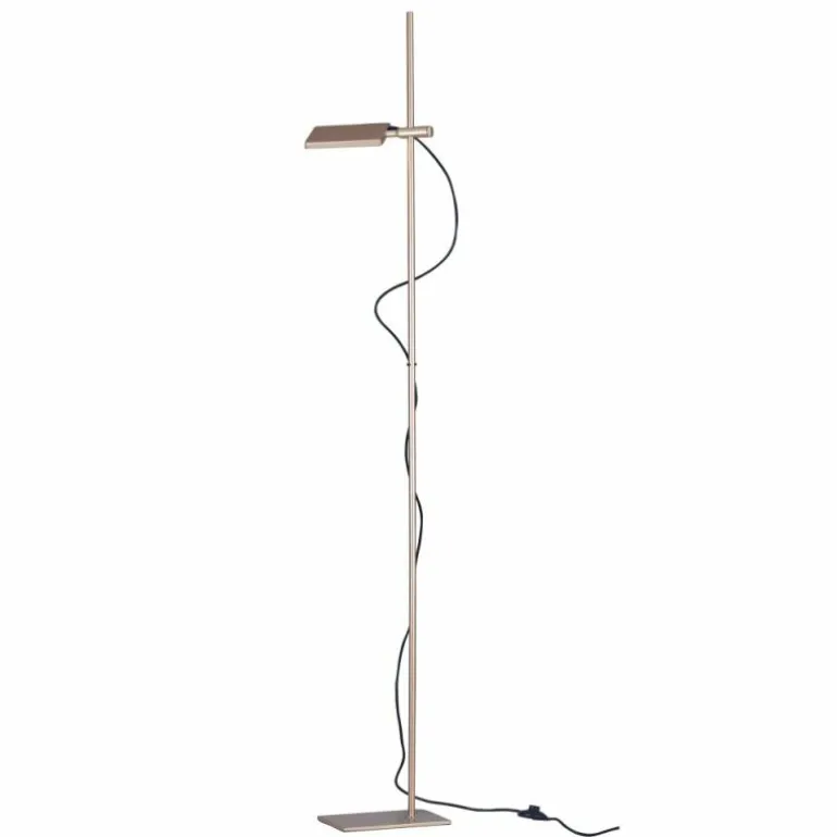 Lampadaire Luce-Design Book LED Or, 1 lumière
