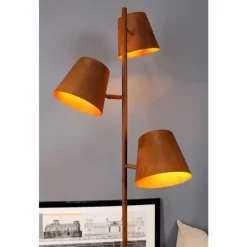 Lampadaire Luce-Design Colt Rouille, 3 lumières