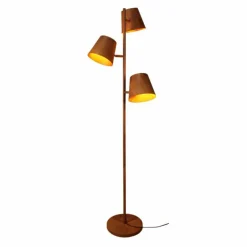 Lampadaire Luce-Design Colt Rouille, 3 lumières