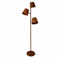 Lampadaire Luce-Design Colt Rouille, 3 lumières