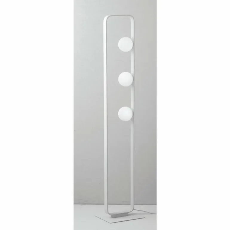 Lampadaire Luce-Design Roxy Blanc, 3 lumières