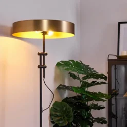 Lampadaire Manaus Noir, 2 lumières