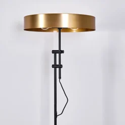 Lampadaire Manaus Noir, 2 lumières