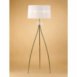 Lampadaire Mantra LOEWE Brun, 3 lumières